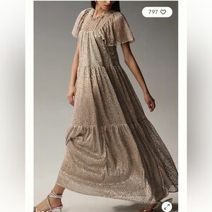 Anthropologie | Dresses | New Anthropologie Hutch Carmel Drop Waist  Strapless Belted Maxi Dress Black | Poshmark